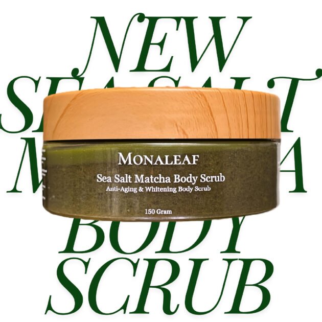 Matcha Body Scrub For Whitening & Anti Aging 150g - Image 2